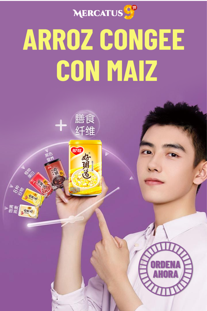 YINLU - ARROZ CONGEE CON MAIZ 280G