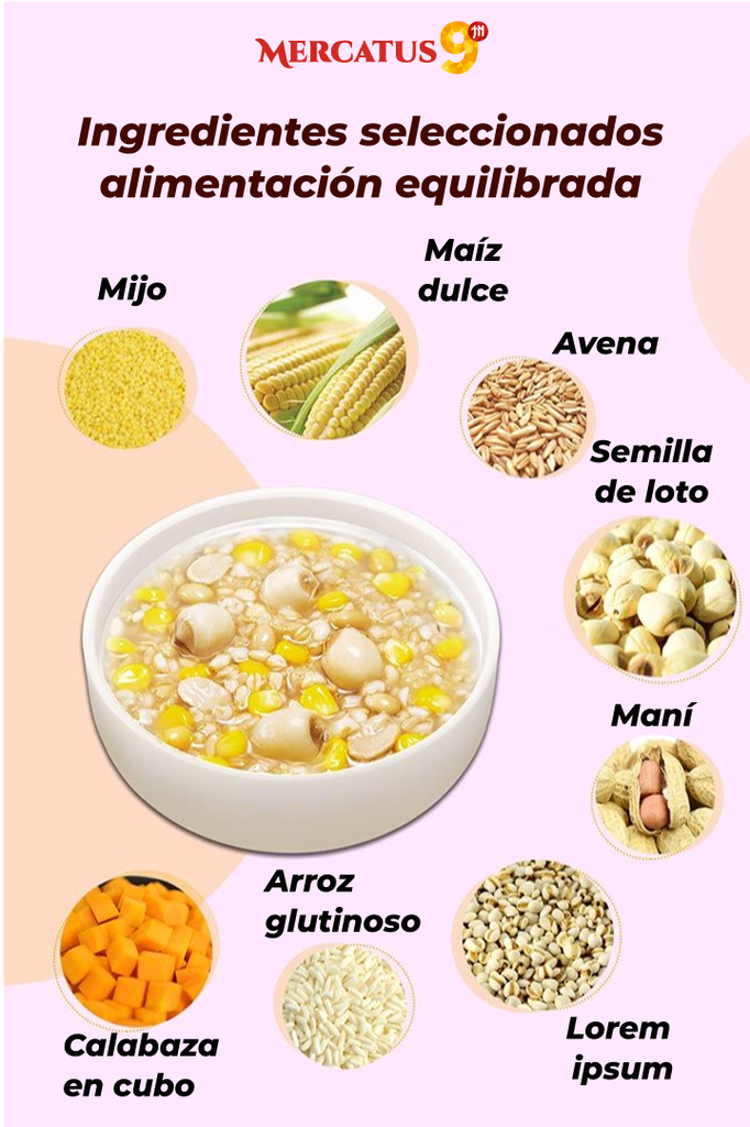 YINLU - ARROZ CONGEE CON MAIZ 280G