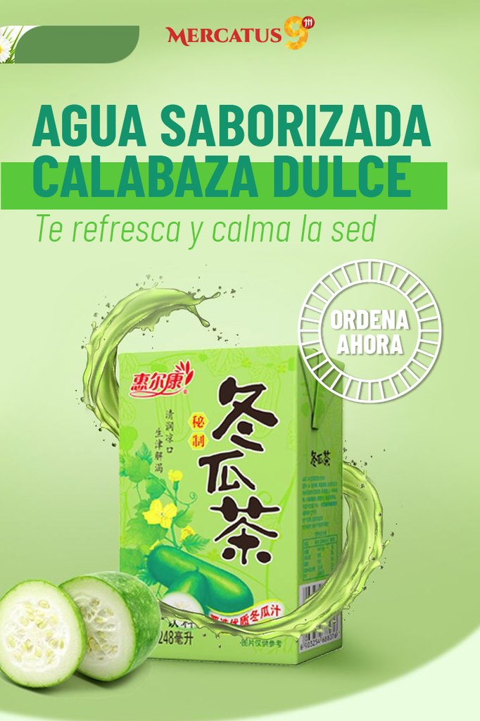 HEK AGUA SABORIZADA CALABAZA DULCE 248ML