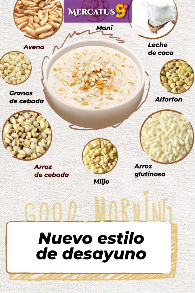 YINLU - ARROZ CONGEE CON AVENA 280G