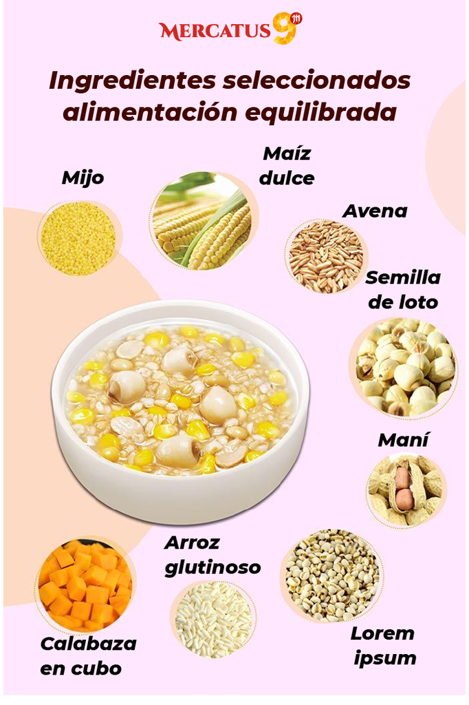 YINLU - ARROZ CONGEE CON SOYA ROJA 280G