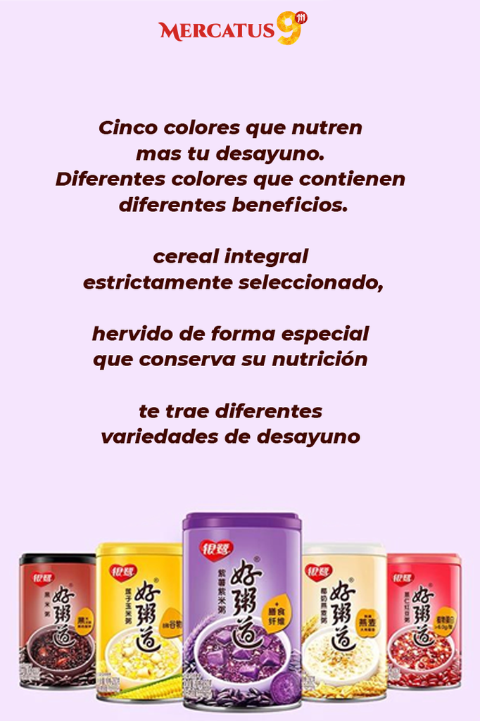 YINLU - ARROZ CONGEE CON SOYA ROJA 280G