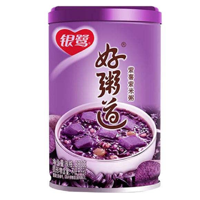 YINLU - ARROZ CONGEE CON ARROZ NEGRO 280G